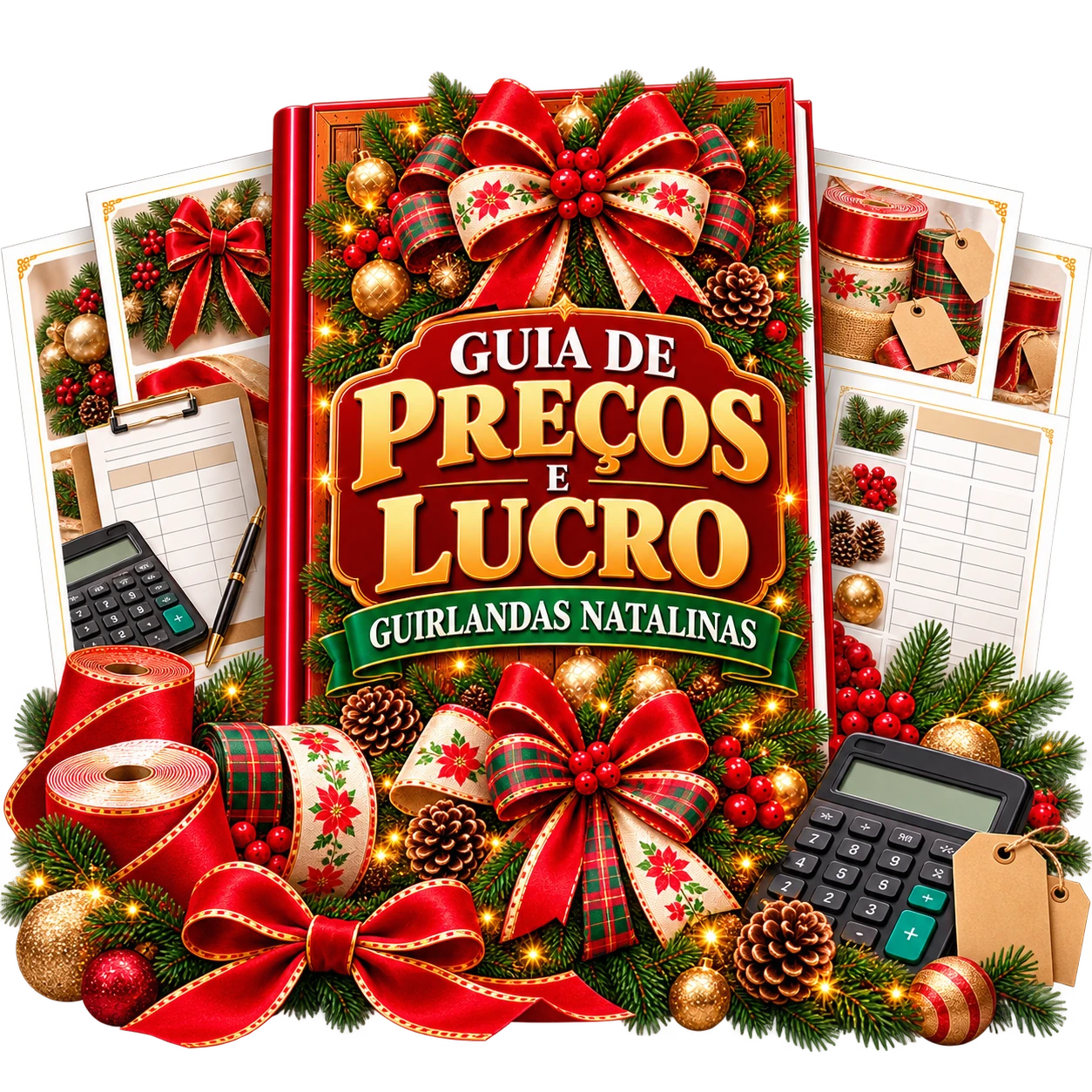Mockup do bônus Guia de Preços e Lucro